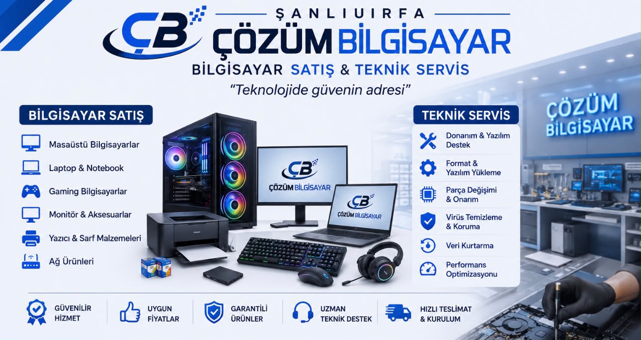 Bilgisayar Satış ve Teknik Servis