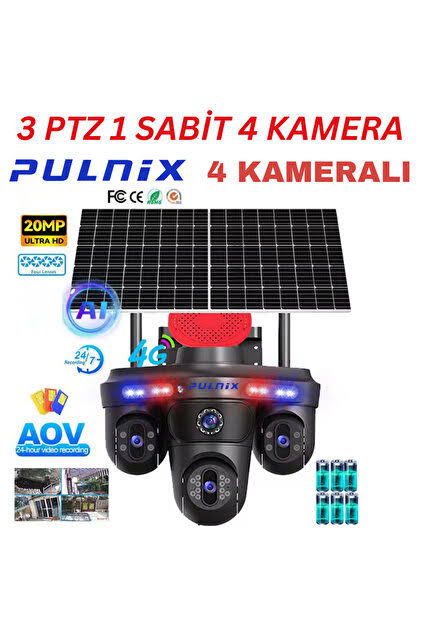 Güneş Panelli Kamera Sistemleri